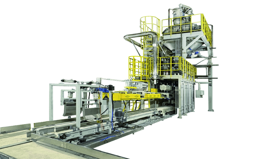 140-180 BAGS/H FINE POWDER DEGASSING PACKING LINE